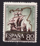Sellos de Europa - Espaa -  Congreso Instituciones Hispanicas