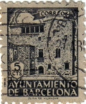 Sellos de Europa - Espa�a -  Barcelona. Casa Padellás 1943
