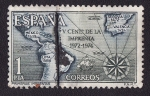 Stamps : Europe : Spain :  Primeras Imprentas