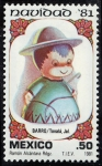 Stamps Mexico -  Navidad