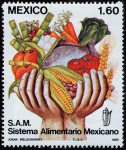 Stamps : America : Mexico :  Comida