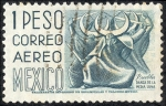 Stamps Mexico -  Danza