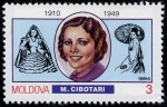 Stamps Moldova -  Personajes