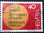 Stamps Switzerland -  AHORRO DE ENERGIA