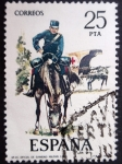Stamps Spain -  Nº40 OFICIAL DE SANIDAD MILITAR 1985
