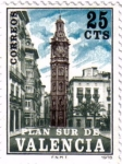 Stamps Spain -  Valencia. Torre de Santa Catalina 1978