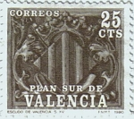 Sellos del Mundo : Europa : Espa�a : Valencia. Escudo de Valencia 1981