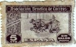 Stamps Spain -  Asociación benéfica de correos