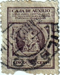 Stamps Spain -  Caja de auxilio de la junta central de los colegios oficiales de agentes comerciales