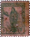 Stamps Spain -  Asistencia social