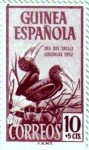 Stamps Africa - Guinea -  Día del sello 1952 Guinea Española
