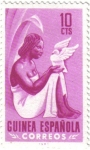 Stamps Guinea -  Tipos de indígenas 1953 Guinea Española