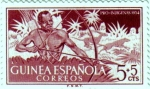 Stamps Africa - Guinea -  Pro indígenas. 1954 Guinea Española