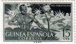 Sellos de Africa - Guinea -  Pro indígenas. 1954 Guinea Española