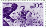 Stamps Guinea -  Pro indígenas. 1954 Guinea Española