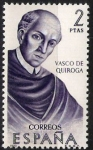 Stamps Spain -  Forjadores de América. Vasco de Quiroga.