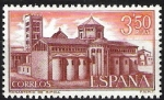 Stamps Spain -  Monasterio de Santa María de Ripoll. Äbside.