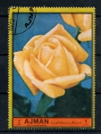 Stamps United Arab Emirates -  Rosa