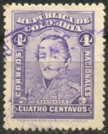 Stamps Colombia -  SANTANDER