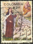 Stamps Colombia -  SANTA TERESA DE JESUS