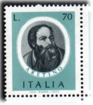 Stamps Italy -  1977 Celebridades: Aretino