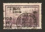 Stamps : America : Argentina :  378 - caña de azucar
