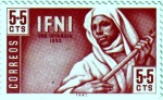 Stamps Spain -  IFNI. Pro infancia 1953
