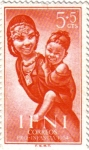 Sellos de Europa - Espa�a -  IFNI. Pro infancia 1954