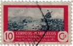 Stamps Morocco -  Protectorado Español en Marruecos. Caza y pesca 1950