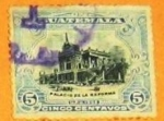 Stamps : America : Guatemala :  Palacio de la Reforma