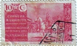 Stamps Morocco -  Pro mutilados de guerra 1940. General Franco