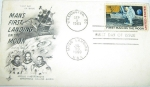 Stamps United States -  primer hombre en la luna