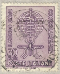 Stamps Italy -  El mundo unido contra la malaria