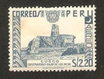 Stamps Peru -  observatorio solar de los incas, en cusco