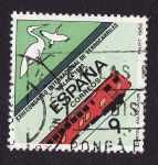 Stamps Spain -  Congreso Internacional de Ferrocarriles