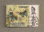 Sellos del Mundo : Asia : Malaysia : Mariposas
