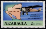 Stamps : America : Nicaragua :  Aviación