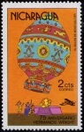 Stamps Nicaragua -  Globo