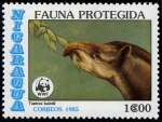 Stamps : America : Nicaragua :  Fauna