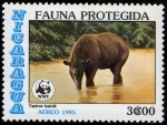 Stamps : America : Nicaragua :  Fauna