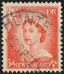 Stamps New Zealand -  Isabel II