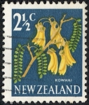 Sellos del Mundo : Oceania : Nueva_Zelanda : Flores