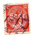 Stamps Germany -  SAAR