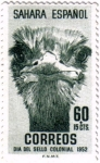 Stamps Spain -  Sahara Español. Día del sello 1952