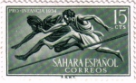 Sellos de Europa - Espa�a -  Sahara Español. Pro infancia 1954