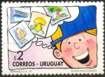Stamps Uruguay -  CAMPAÑA A FAVOR DE LA FILATELIA