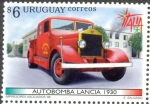 Sellos de America - Uruguay -  VEHICULOS ANTIGUOS