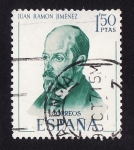 Stamps Spain -  Juan Ramon Jimenez