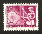 Stamps Hungary -  llamada telefonica