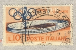 Stamps Italy -  Giochi della XVII Olimpiade  Stadio Olimpico, a Roma
